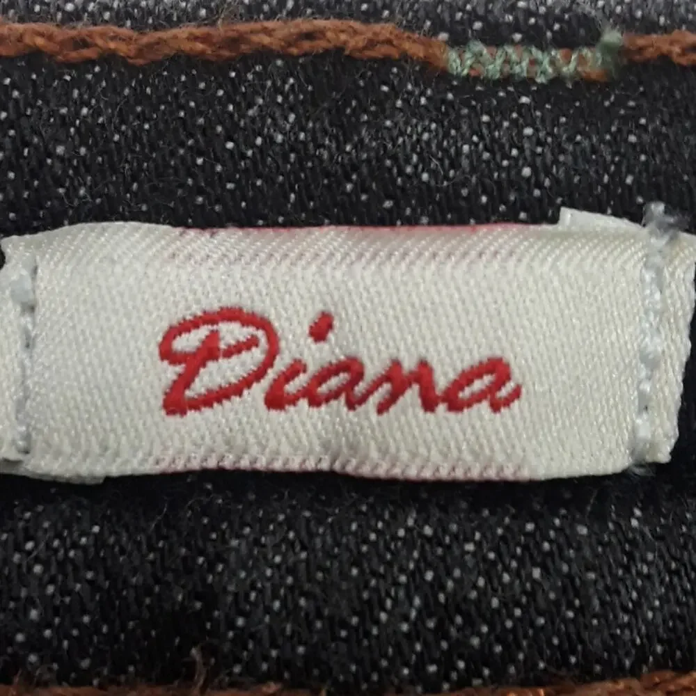 Womens Sz 25 Black Diana 5